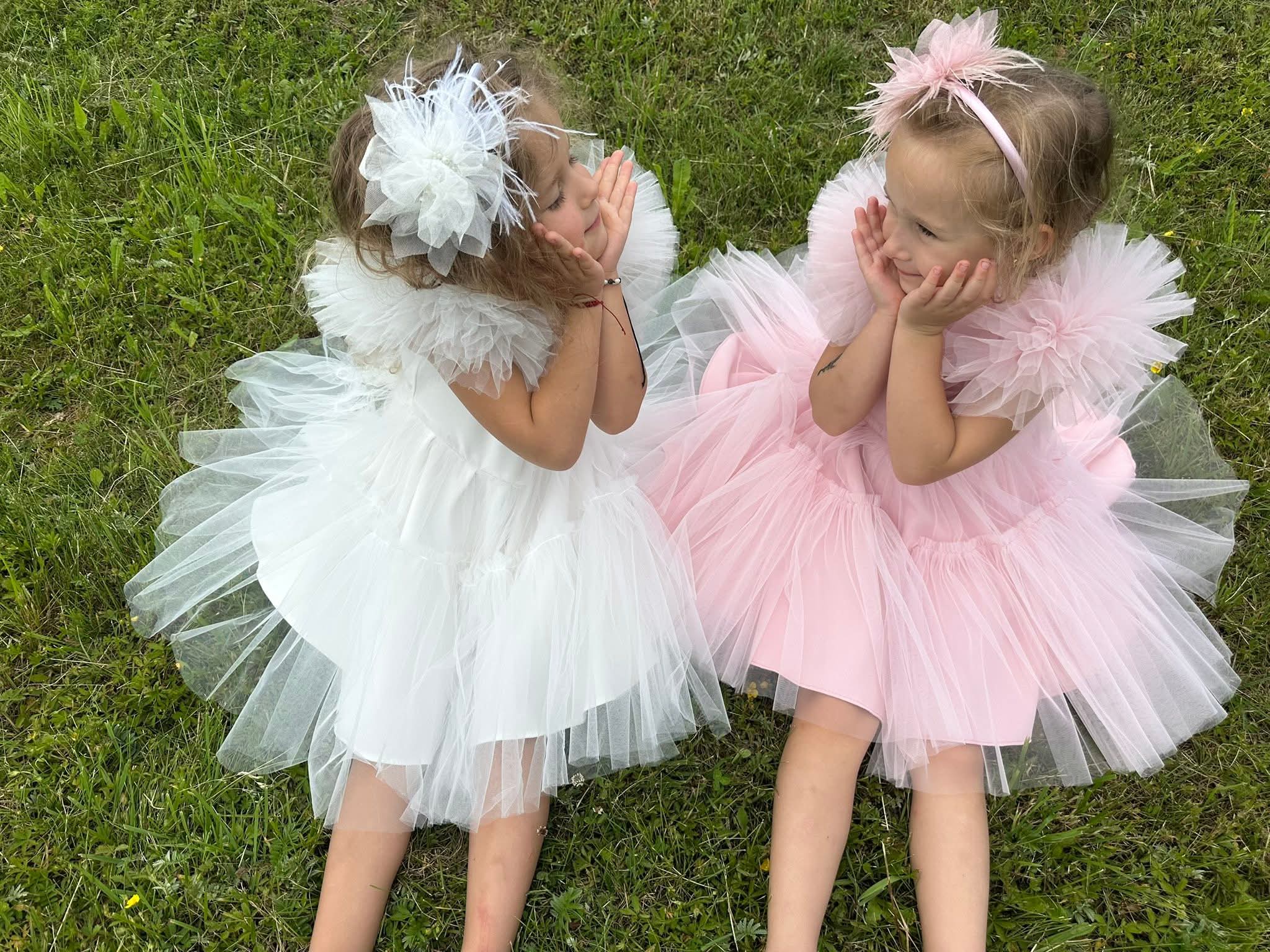 Krikštynų šventinė suknelė